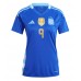 Maillot de foot Argentine Julian Alvarez #9 Extérieur vêtements Femmes Copa America 2024 Manches Courtes